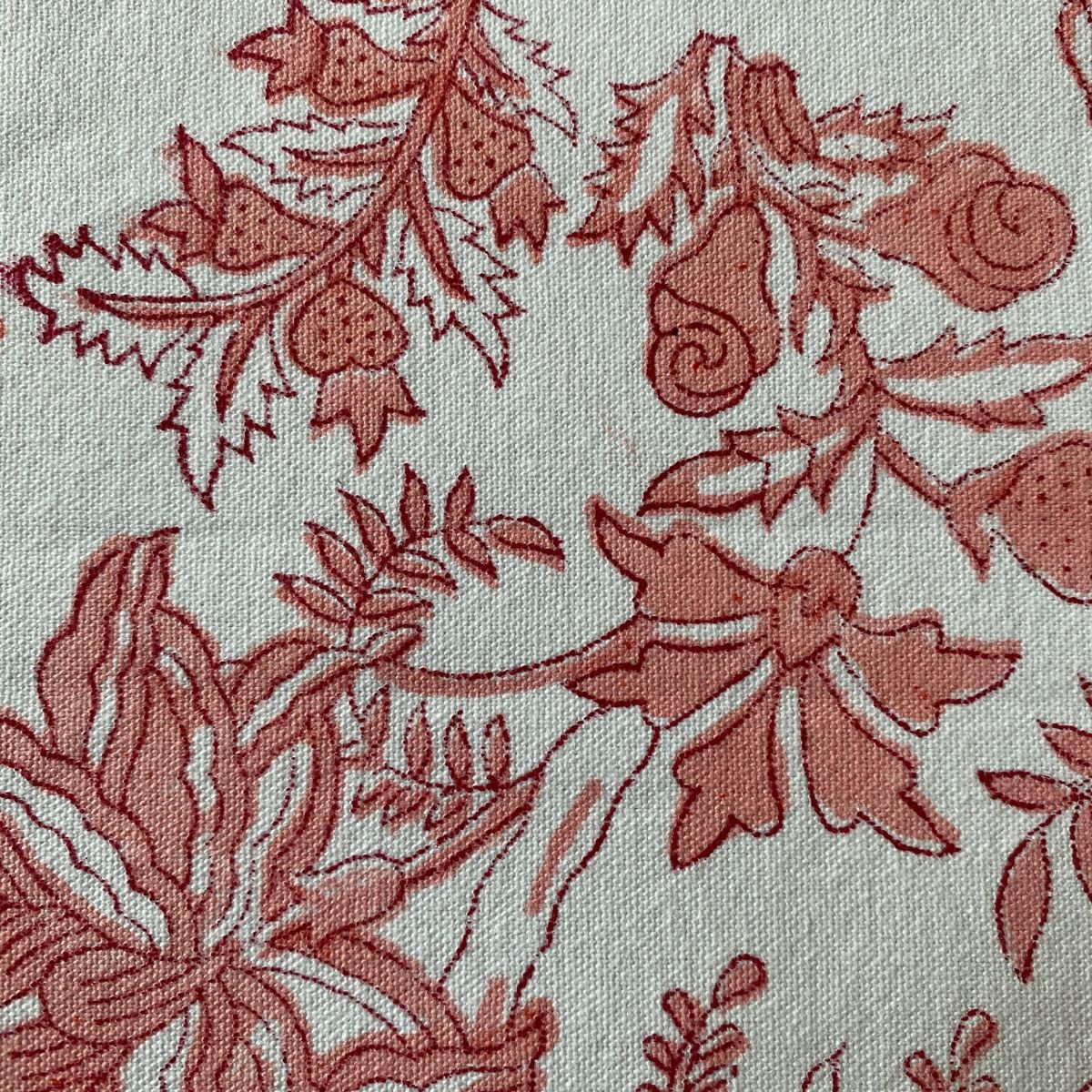 Padma Table Runner, 100% cotton, 13" x 72" - Coral Slub -
